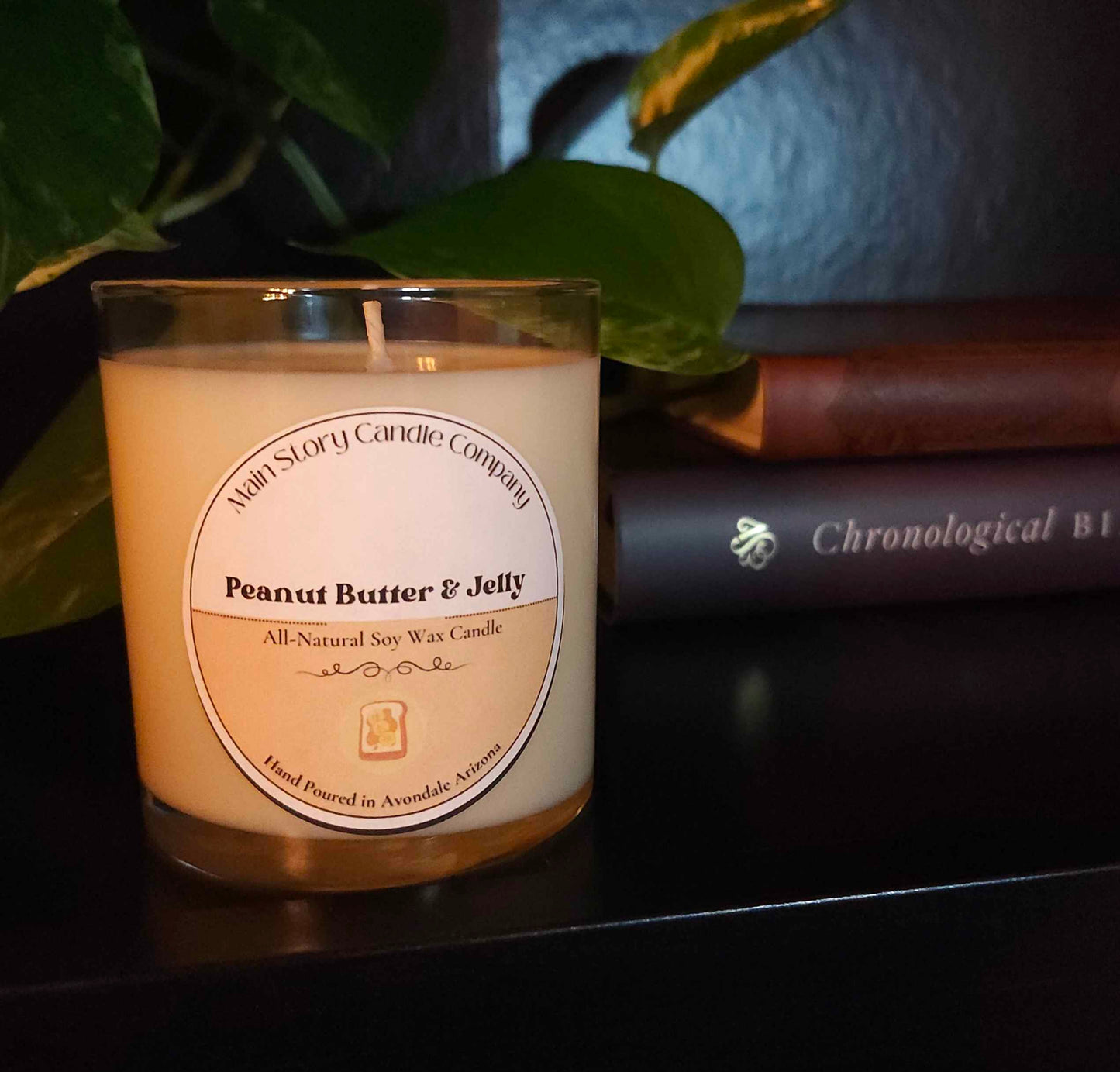 Peanut-Butter & Jelly | 250g Organic Soy-Wax Candle