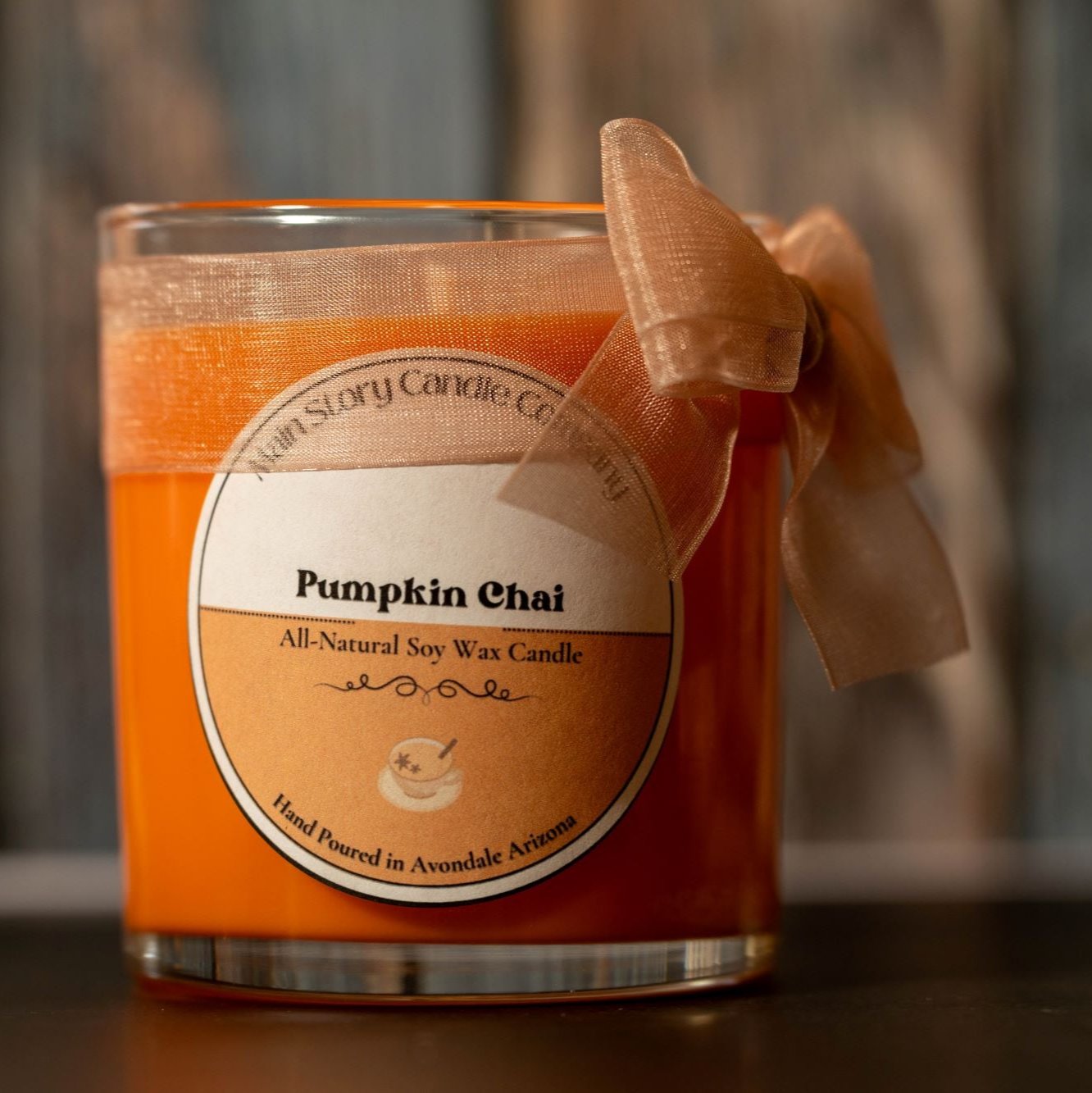 Pumpkin Chai | 250g Organic Soy-Wax Candle