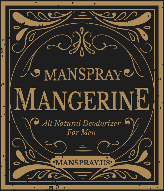 Mangerine Manspray Natural Deodorant | Citrus-Scented