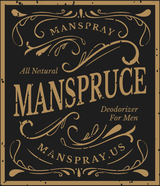 Manspruce Manspray Natural Deodorant | Musk / Woodsy-Scented