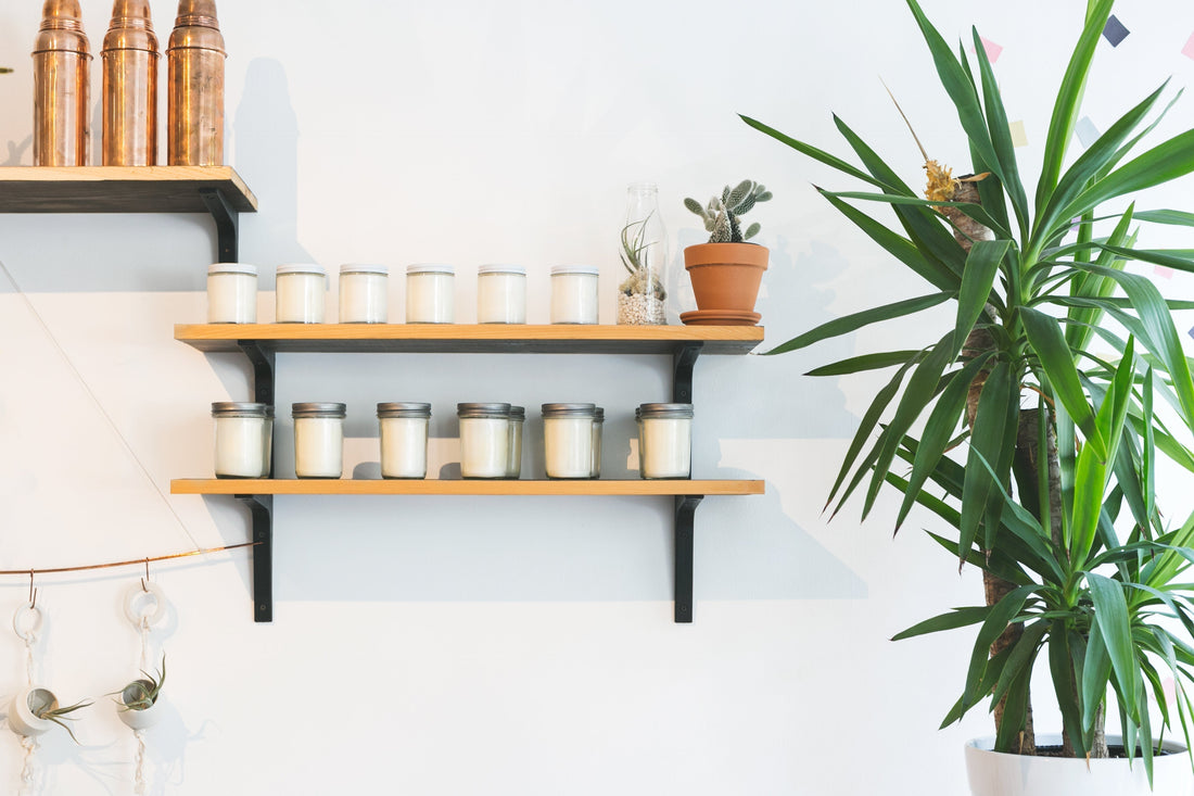 All-Natural Coconut-Soy Wax Candles - Supporting American Farmers.