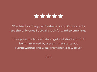 Flannel + Leaves Car Freshener