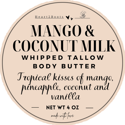 Whipped Tallow Body Butter