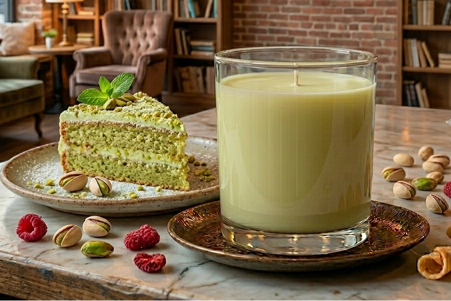 Pistachio Cakes | 10oz All-Natural Coconut-Soy Wax Candle