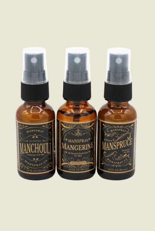 ManSpray Natural Deodorant Sampler
