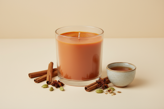 Pumpkin Chai | 10oz Natural Coconut-Apricot Wax Candle