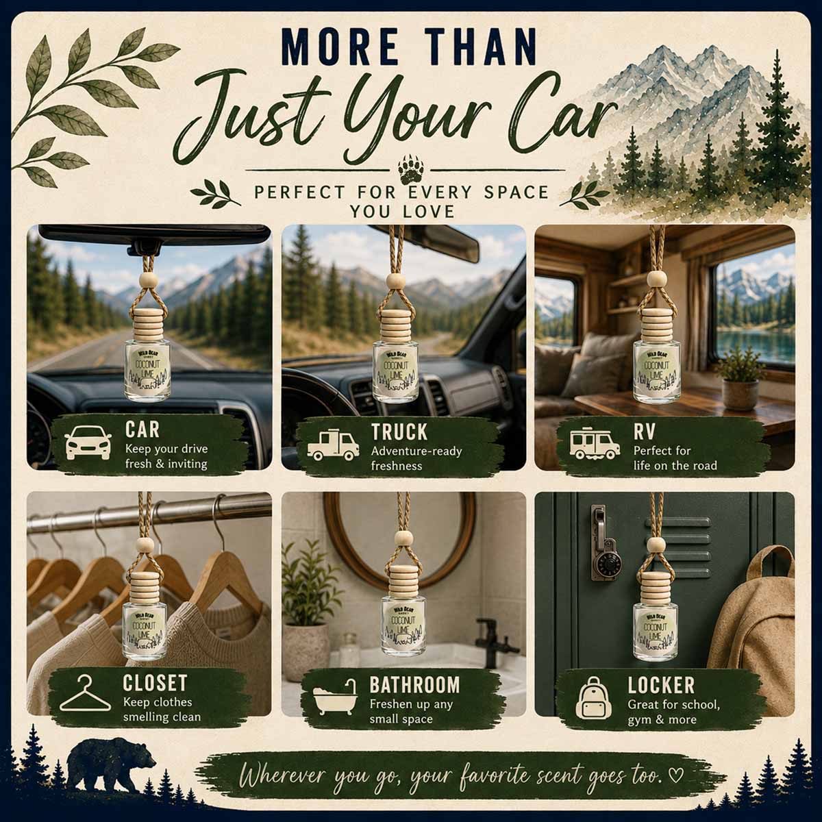 Nature's Spa Car Freshener
