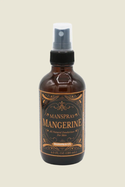 Mangerine Manspray Natural Deodorant | Citrus-Scented