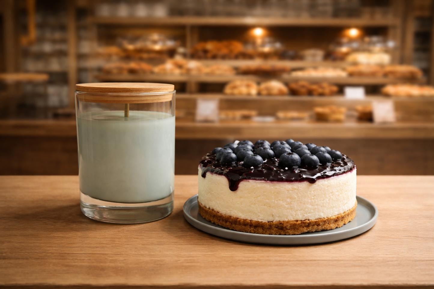 Blueberry Cheesecake | 10oz Natural Coconut-Apricot Wax Candle